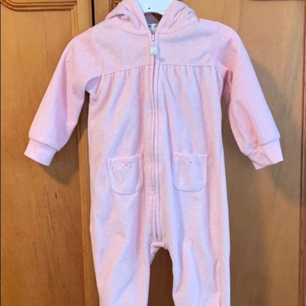 Carters Hooded Zip-up Fleece